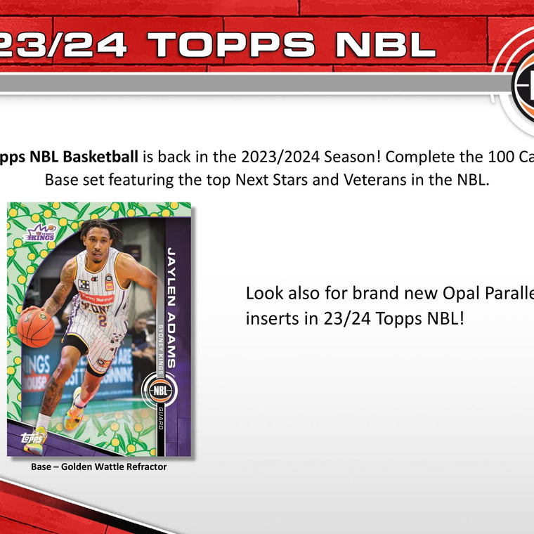 2023-24 Topps NBL Basketball Hobby Box