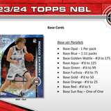 2023-24 Topps NBL Basketball Hobby 12 Box Case
