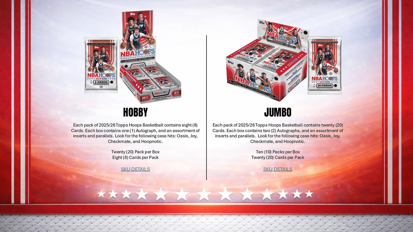 2025-26 Topps Hoops Basketball Hobby Pack