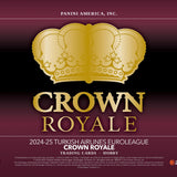 2024-25 Panini Crown Royale Euroleague Basketball Hobby Box