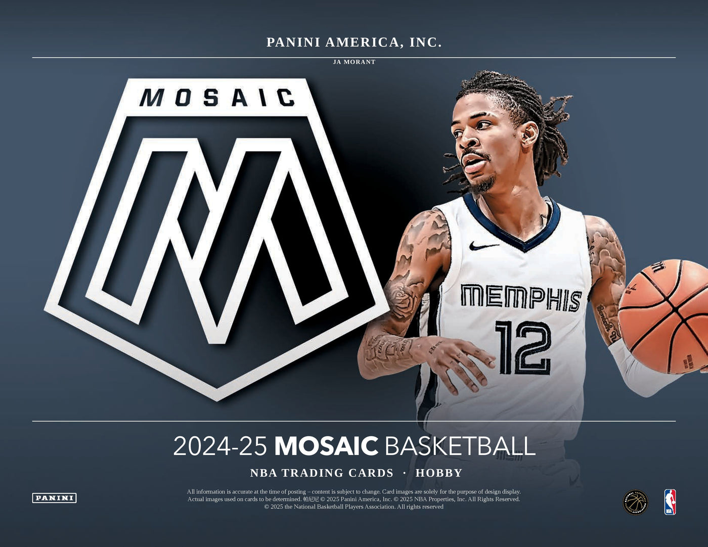 2024-25 Panini Mosaic Basketball Hobby Pack