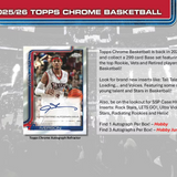 2025-26 Topps Chrome Basketball Hobby Box