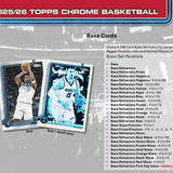 2025-26 Topps Chrome Basketball Jumbo Box