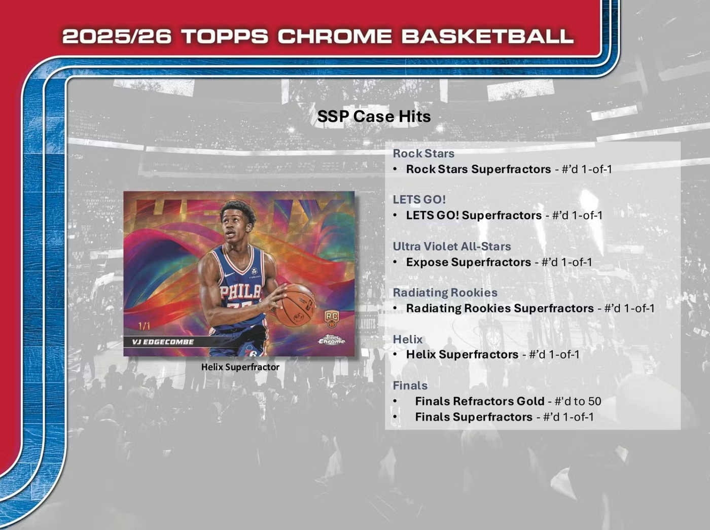 2025-26 Topps Chrome Basketball Hobby Box