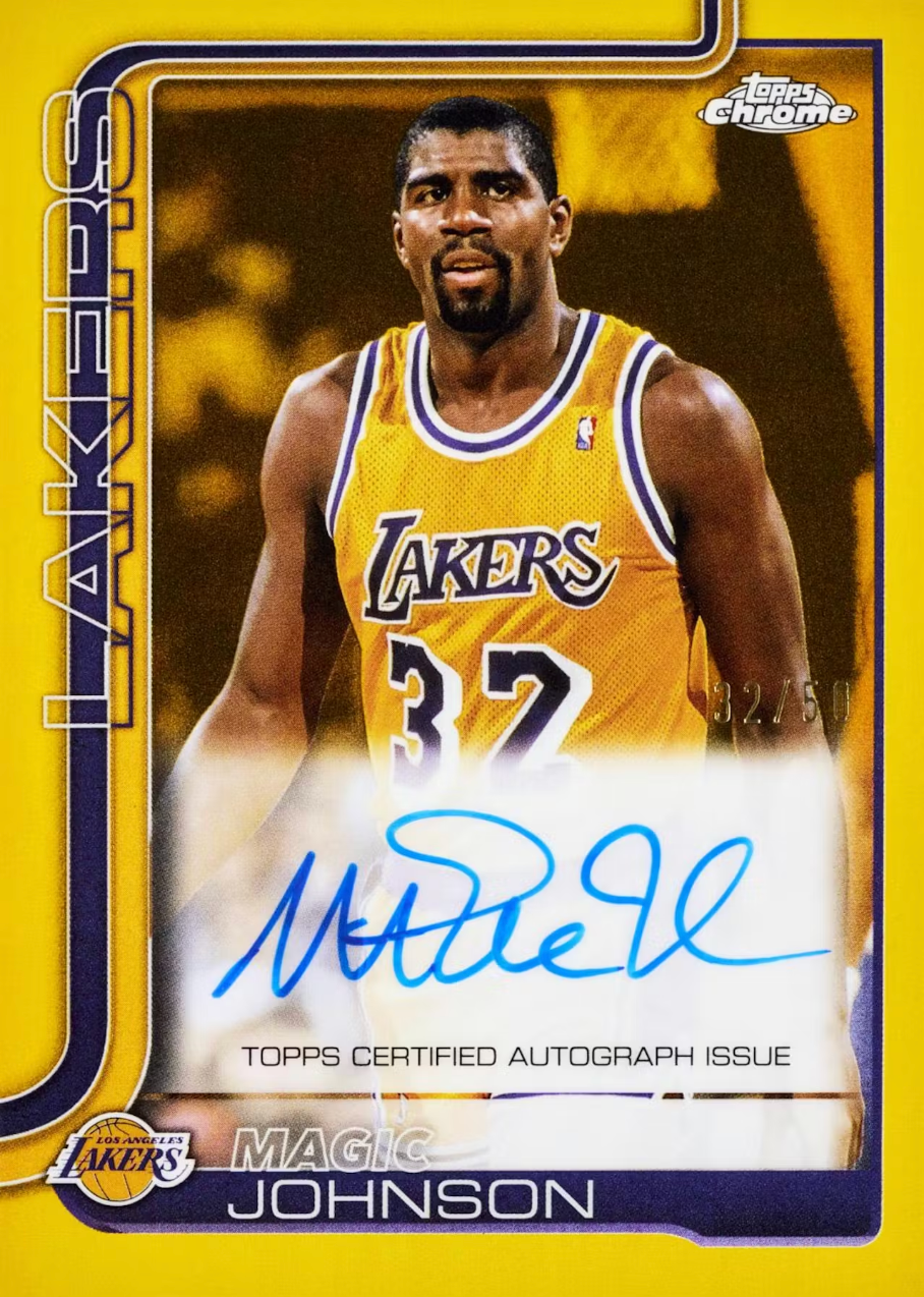 2025-26 Topps Chrome Basketball Jumbo Box
