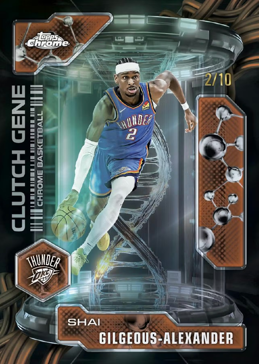 2025-26 Topps Chrome Basketball Jumbo Box