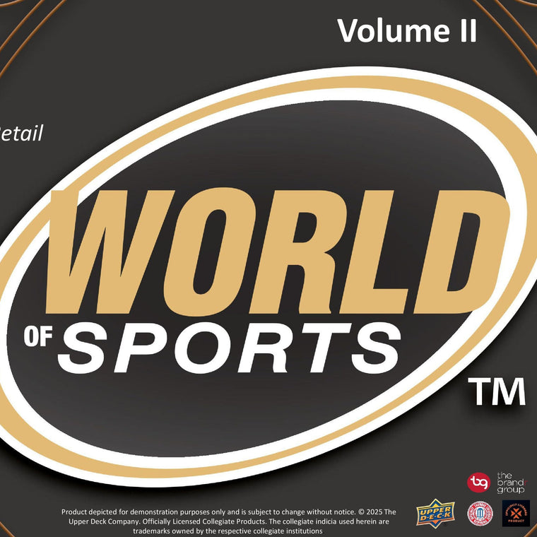 2025 Upper Deck World of Sports Volume 2 Blaster Box