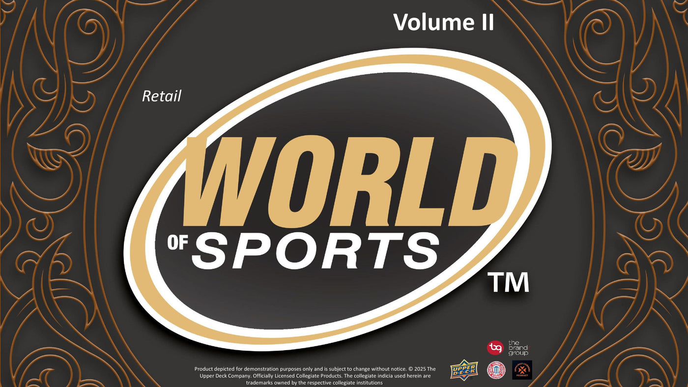 2025 Upper Deck World of Sports Volume 2 Blaster Box